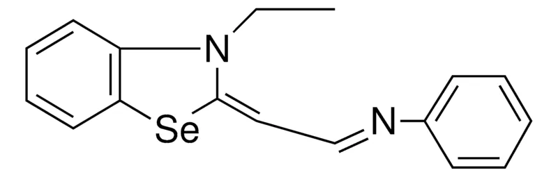 Sigma-Aldrich 2,3-DIHYDRO-3-ETHYL-2-(2-(PHENYLIMINO)ETHYLIDENE)BENZOSELENAZOLE,AldrichCPR