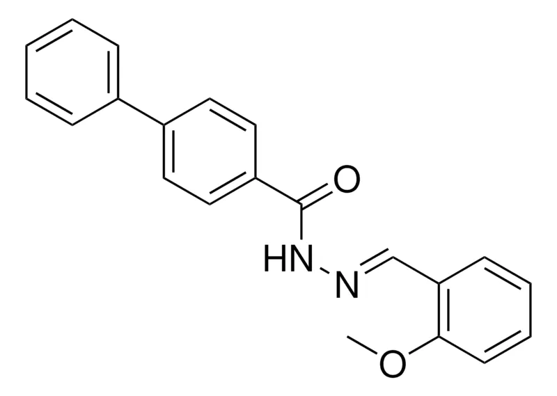 Sigma-Aldrich BIPHENYL-4-CARBOXYLIC ACID (2-METHOXY-BENZYLIDENE)-HYDRAZIDE,AldrichCPR
