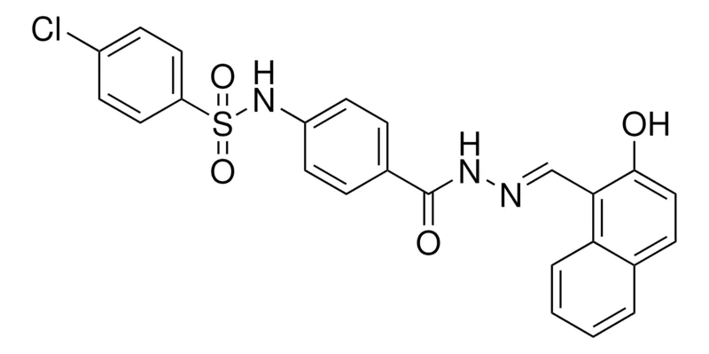 Sigma-Aldrich 4-CL-N(4((2-((2-HO-1-NAPHTHYL)METHYLENE)HYDRAZINO)CARBONYL)PH)BENZENESULFONAMIDE,AldrichCPR