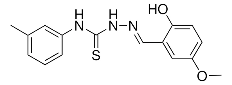 Sigma-Aldrich 2-HYDROXY-5-METHOXYBENZALDEHYDE N-(3-METHYLPHENYL)THIOSEMICARBAZONE,AldrichCPR
