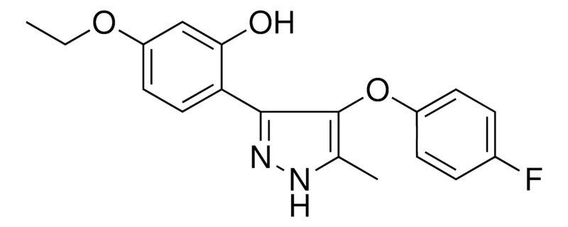 Sigma-Aldrich 5-ETHOXY-2-(4-(4-FLUORO-PHENOXY)-5-METHYL-1H-PYRAZOL-3-YL)-PHENOL,AldrichCPR