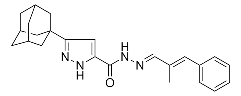 Sigma-Aldrich 5-ADAMANTAN-1-YL-2H-PYRAZOLE-3-CARBOXYLIC ACID (2-ME-3-PH-ALLYLIDENE)-HYDRAZIDE,AldrichCPR