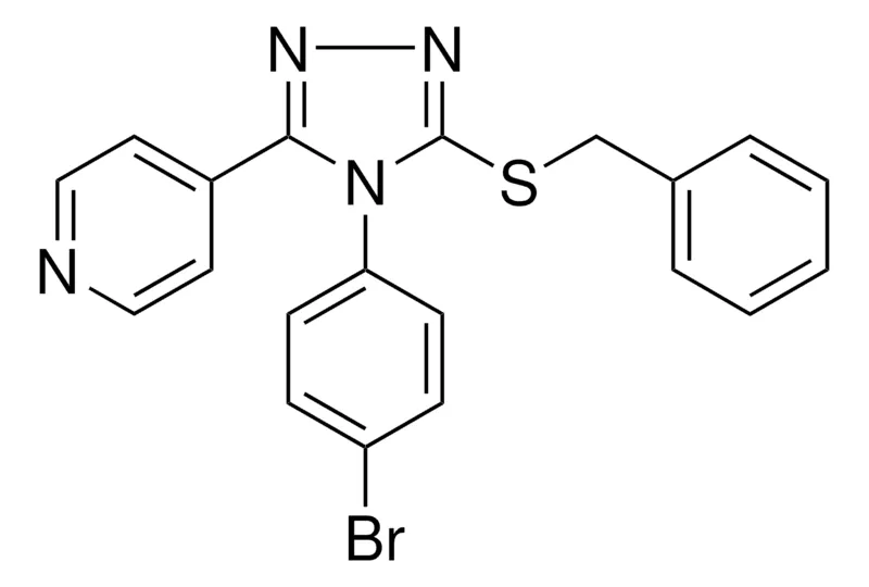 Sigma-Aldrich 4-(5-(BENZYLTHIO)-4-(4-BROMOPHENYL)-4H-1,2,4-TRIAZOL-3-YL)PYRIDINE，AldrichCPR