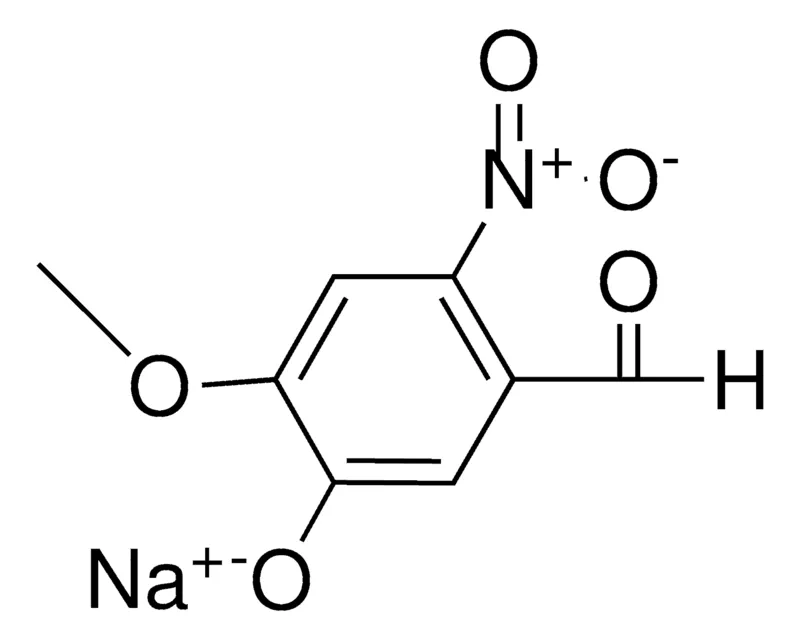 Sigma-Aldrich 3-HYDROXY-4-METHOXY-6-NITROBENZALDEHYDE, SODIUM SALT,AldrichCPR