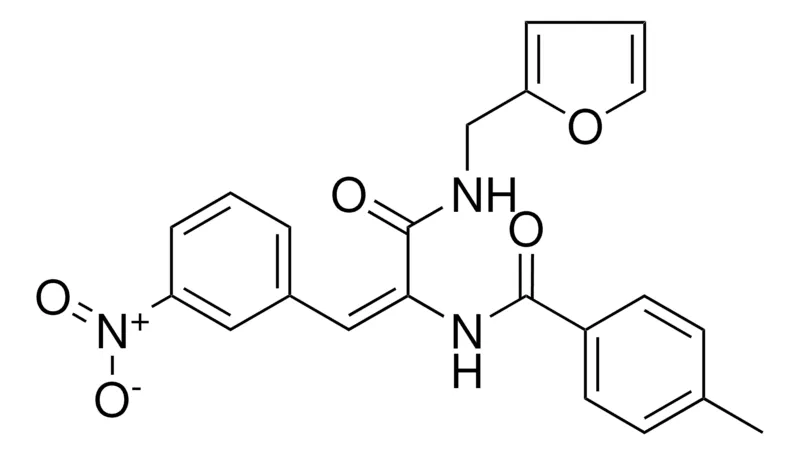 Sigma-Aldrich N-(1-((FURAN-2-YLMETHYL)-CARBAMOYL)-2-(3-NITRO-PHENYL)-VINYL)-4-METHYL-BENZAMIDE，AldrichCPR