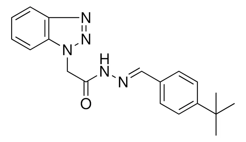 Sigma-Aldrich 2-BENZOTRIAZOL-1-YL-ACETIC ACID (4-TERT-BUTYL-BENZYLIDENE)-HYDRAZIDE,AldrichCPR