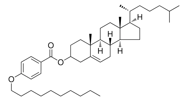 Sigma-Aldrich (8S,9S,10R,13R,14S,17R)-17-[(1R)-1,5-DIMETHYLHEXYL]-10,13-DIMETHYL-2,3,4,7,8,9,10,11,12,13,14,15,16,17-TETRADECAHYDRO-1H-CYCLOPENTA[A]PHENANTHREN-3-YL 4-(DECYLOXY)BENZOATE，AldrichCPR