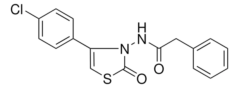 Sigma-Aldrich N-(4-(4-CHLOROPHENYL)-2-OXO-1,3-THIAZOL-3(2H)-YL)-2-PHENYLACETAMIDE,AldrichCPR