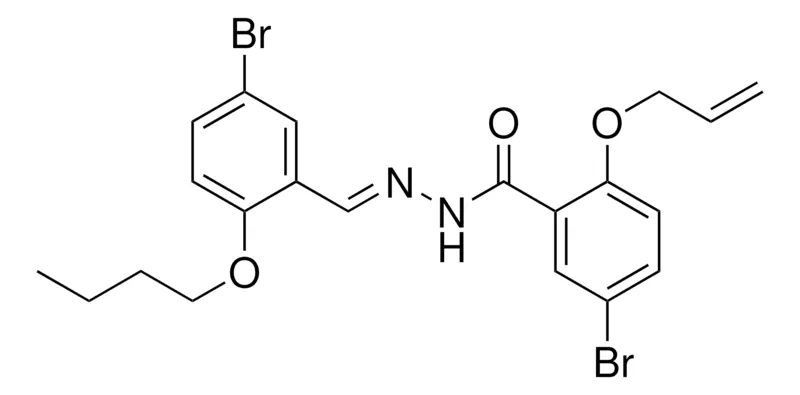 Sigma-Aldrich 2-(ALLYLOXY)-5-BROMO-N'-(5-BROMO-2-BUTOXYBENZYLIDENE)BENZOHYDRAZIDE,AldrichCPR