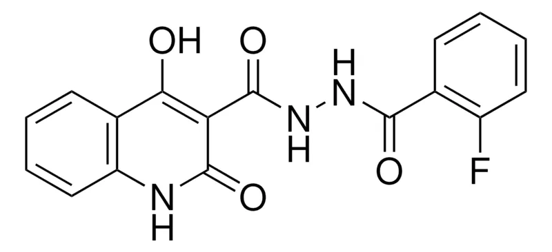 Sigma-Aldrich 2-FLUORO-BENZOIC ACID N'-(4-HO-2-OXO-1,2-DIHYDRO-QUINOLINE-3-CARBONYL)-HYDRAZIDE,AldrichCPR