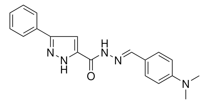 Sigma-Aldrich 5-PHENYL-2H-PYRAZOLE-3-CARBOXYLIC ACID (4-DIMETHYLAMINO-BENZYLIDENE)-HYDRAZIDE,AldrichCPR