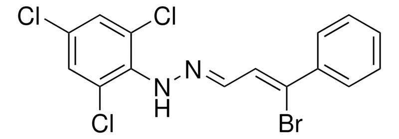 Sigma-Aldrich N-(3-BROMO-3-PHENYL-ALLYLIDENE)-N'-(2,4,6-TRICHLORO-PHENYL)-HYDRAZINE,AldrichCPR
