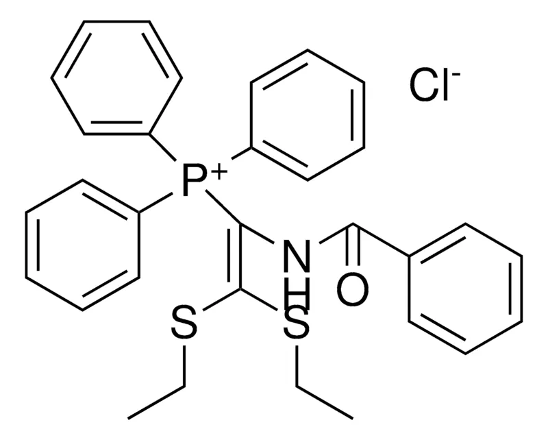 Sigma-Aldrich (1-BENZOYLAMINO-2,2-BIS-ETHYLSULFANYL-VINYL)-TRIPHENYL-PHOSPHONIUM, CHLORIDE，AldrichCPR