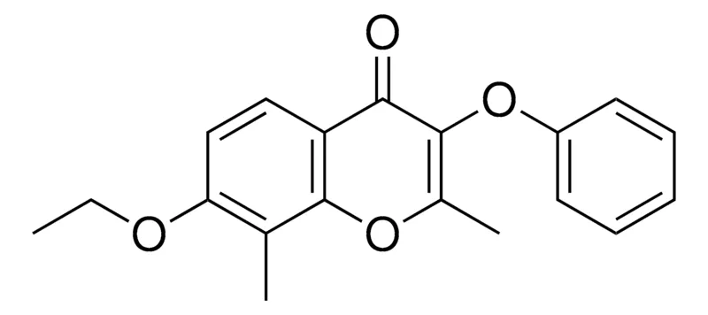 Sigma-Aldrich 7-ETHOXY-2,8-DIMETHYL-3-PHENOXY-CHROMEN-4-ONE,AldrichCPR