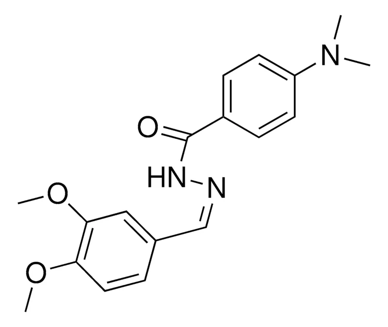 Sigma-Aldrich 4-DIMETHYLAMINOBENZOIC (3,4-DIMETHOXYBENZYLIDENE)HYDRAZIDE,AldrichCPR
