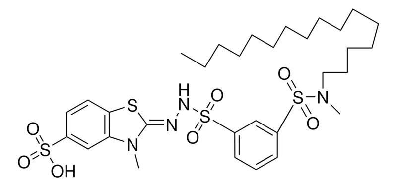 Sigma-Aldrich (HEXADECYL-METHYLSULFAMOYL)BENZENESULFONIC (ME-SULFO-BZ-THIAZOLINYLIDEN)HYDRAZID,AldrichCPR