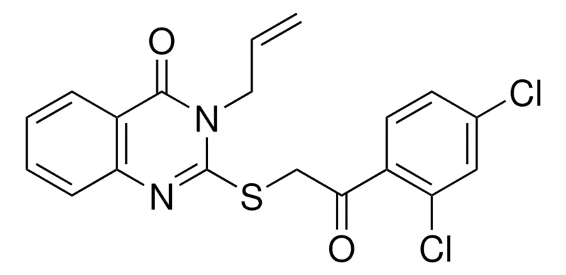 Sigma-Aldrich 3-ALLYL-2-((2-(2,4-DICHLOROPHENYL)-2-OXOETHYL)THIO)-4(3H)-QUINAZOLINONE,AldrichCPR