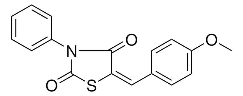 Sigma-Aldrich 5-(4-METHOXY-BENZYLIDENE)-3-PHENYL-THIAZOLIDINE-2,4-DIONE,AldrichCPR