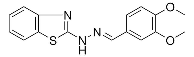 Sigma-Aldrich N-BENZOTHIAZOL-2-YL-N'-(3,4-DIMETHOXY-BENZYLIDENE)-HYDRAZINE，AldrichCPR