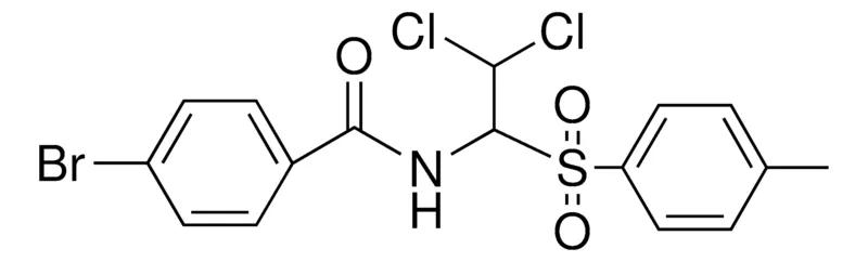 Sigma-Aldrich 4-BROMO-N-(2,2-DICHLORO-1-(TOLUENE-4-SULFONYL)-ETHYL)-BENZAMIDE,AldrichCPR
