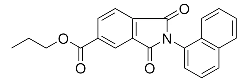 Sigma-Aldrich 2-NAPHTHALEN-1-YL-1,3-DIOXO-2,3-2H-1H-ISOINDOLE-5-CARBOXYLIC ACID PROPYL ESTER,AldrichCPR