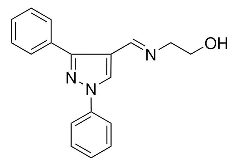 Sigma-Aldrich 2-((1,3-DIPHENYL-1H-PYRAZOL-4-YLMETHYLENE)-AMINO)-ETHANOL,AldrichCPR
