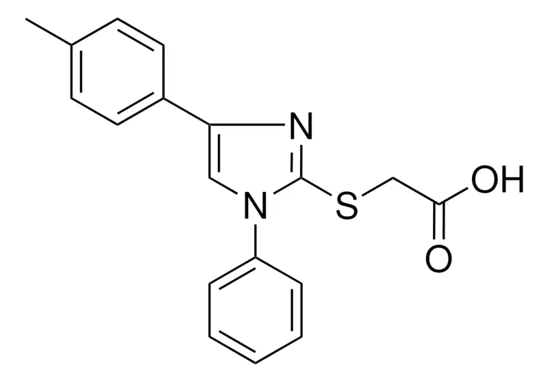 Sigma-Aldrich ((4-(4-METHYLPHENYL)-1-PHENYL-1H-IMIDAZOL-2-YL)THIO)ACETIC ACID,AldrichCPR