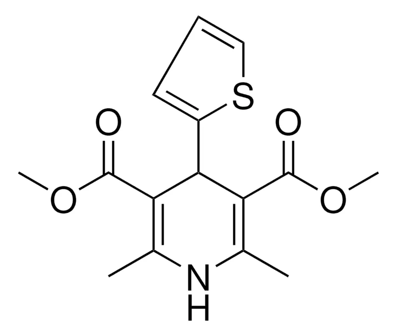 Sigma-Aldrich 2,6-DIMETHYL-4-THIOPHEN-2-YL-1,4-2H-PYRIDINE-3,5-DICARBOXYLIC ACID DI-ME ESTER,AldrichCPR