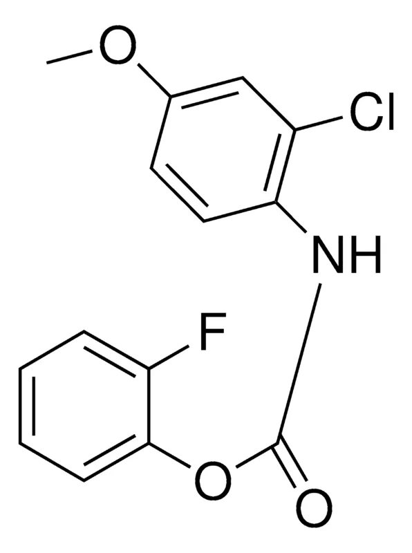 Sigma-Aldrich 2-FLUOROPHENYL N-(2-CHLORO-4-METHOXYPHENYL)CARBAMATE,AldrichCPR