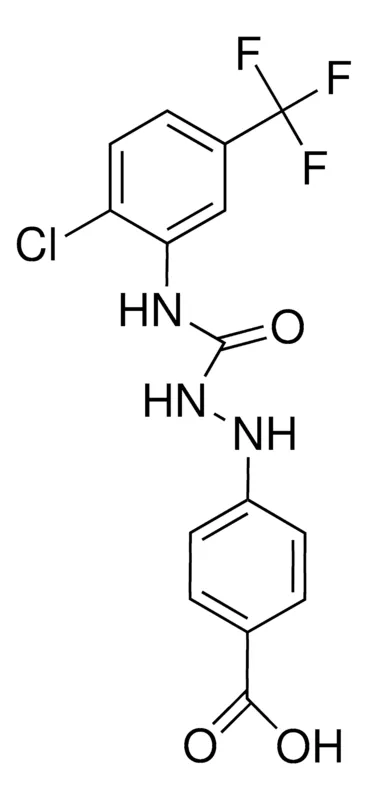 Sigma-Aldrich 1-(4-CARBOXYPHENYL)-4-(2-CHLORO-5-(TRIFLUOROMETHYL)PHENYL)SEMICARBAZIDE,AldrichCPR