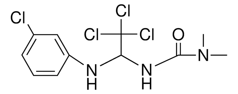 Sigma-Aldrich 1,1-DIMETHYL-3-(2,2,2-TRICHLORO-1-(3-CHLORO-PHENYLAMINO)-ETHYL)-UREA,AldrichCPR