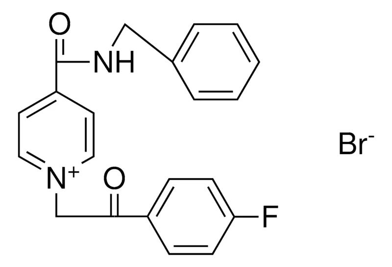 Sigma-Aldrich 4-BENZYLCARBAMOYL-1-(2-(4-FLUORO-PHENYL)-2-OXO-ETHYL)-PYRIDINIUM, BROMIDE，AldrichCPR