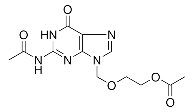 Sigma-Aldrich 2-((2-(ACETYLAMINO)-6-OXO-1,6-DIHYDRO-9H-PURIN-9-YL)METHOXY)ETHYL ACETATE,AldrichCPR