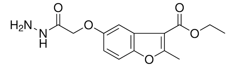 Sigma-Aldrich 5-HYDRAZINOCARBONYLMETHOXY-2-METHYL-BENZOFURAN-3-CARBOXYLIC ACID ETHYL ESTER,AldrichCPR