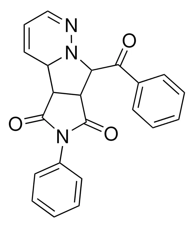 Sigma-Aldrich 8-BENZOYL-6-PHENYL-7A,8-DIHYDRO-4AH-PYRROLO(3',4':3,4)PYRROLO(1,2-B)PYRIDAZINE-5,7(4BH,6H)-DIONE,AldrichCPR