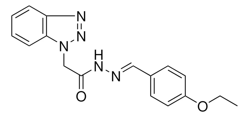 Sigma-Aldrich 2-BENZOTRIAZOL-1-YL-ACETIC ACID (4-ETHOXY-BENZYLIDENE)-HYDRAZIDE，AldrichCPR