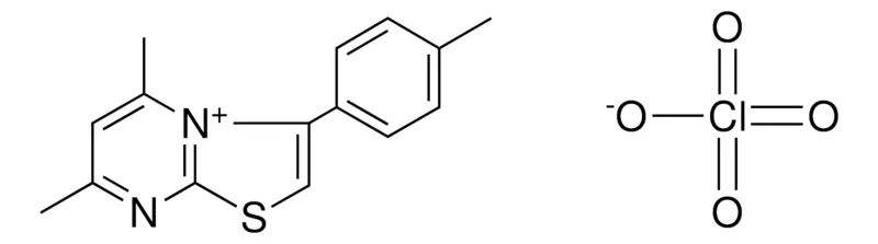 Sigma-Aldrich 5,7-DIMETHYL-3-(P-TOLYL)THIAZOLO(3,2-A)PYRIMIDIN-4-IUM PERCHLORATE,AldrichCPR