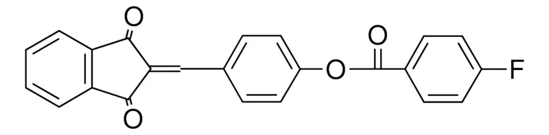 Sigma-Aldrich 4-FLUORO-BENZOIC ACID 4-(1,3-DIOXO-INDAN-2-YLIDENEMETHYL)-PHENYL ESTER，AldrichCPR