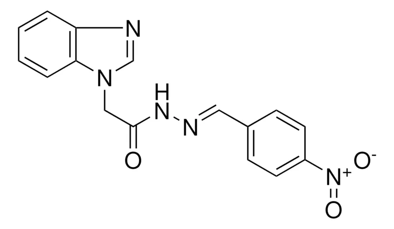 Sigma-Aldrich 2-BENZOIMIDAZOL-1-YL-ACETIC ACID (4-NITRO-BENZYLIDENE)-HYDRAZIDE,AldrichCPR