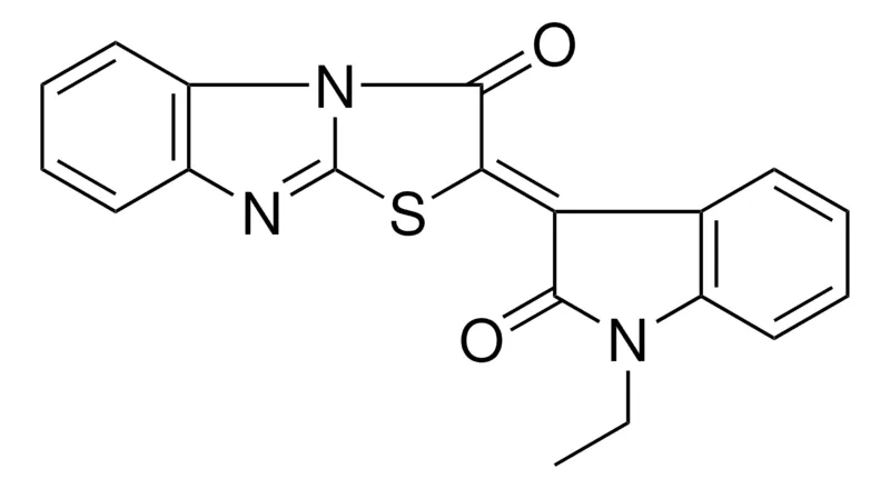 Sigma-Aldrich 2-(1-ET-2-OXO-1,2-DIHYDRO-INDOL-3-YLIDENE)-BENZO(4,5)IMIDAZO(2,1-B)THIAZOL-3-ONE,AldrichCPR