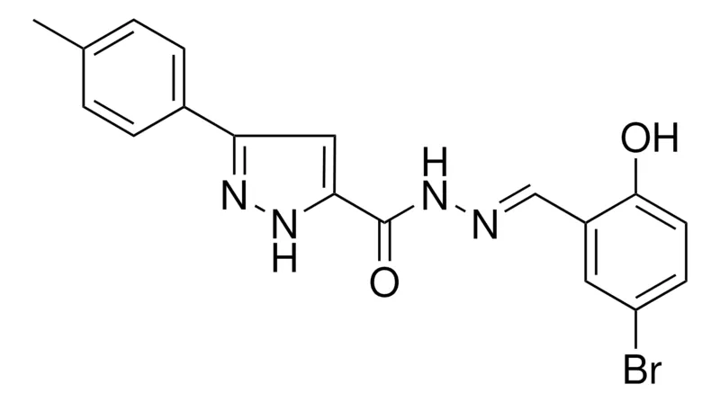 Sigma-Aldrich 5-P-TOLYL-2H-PYRAZOLE-3-CARBOXYLIC ACID (5-BR-2-HYDROXY-BENZYLIDENE)-HYDRAZIDE,AldrichCPR