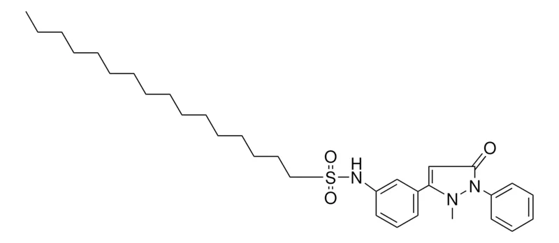 Sigma-Aldrich 3'-(2-METHYL-5-OXO-1-PHENYL-3-PYRAZOLIN-3-YL)-1-HEXADECANESULFONANILIDE,AldrichCPR