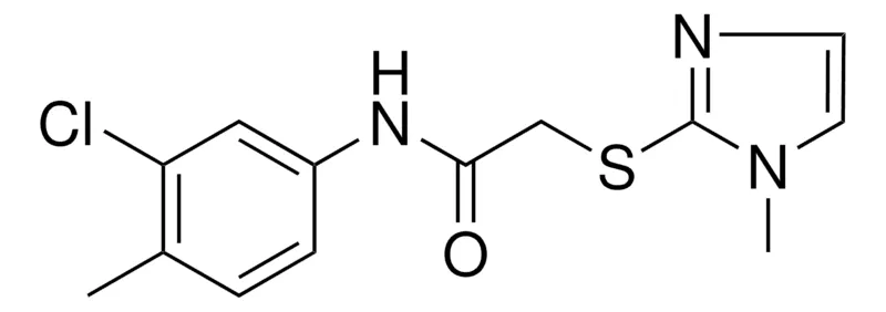 Sigma-Aldrich N-(3-CHLORO-4-METHYLPHENYL)-2-((1-METHYL-1H-IMIDAZOL-2-YL)THIO)ACETAMIDE,AldrichCPR