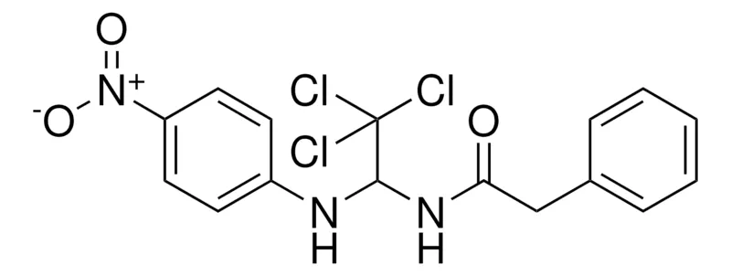 Sigma-Aldrich 2-PHENYL-N-(2,2,2-TRICHLORO-1-(4-NITROANILINO)ETHYL)ACETAMIDE,AldrichCPR