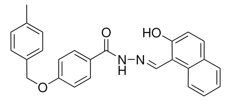 Sigma-Aldrich N'-((2-HYDROXY-1-NAPHTHYL)METHYLENE)-4-((4-METHYLBENZYL)OXY)BENZOHYDRAZIDE,AldrichCPR