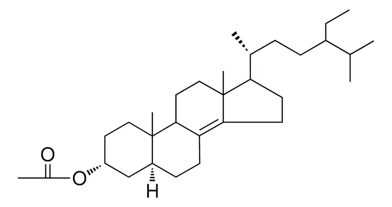Sigma-Aldrich 5-ALPHA-STIGMAST-8(14)-EN-3-ALPHA-YL ACETATE,AldrichCPR
