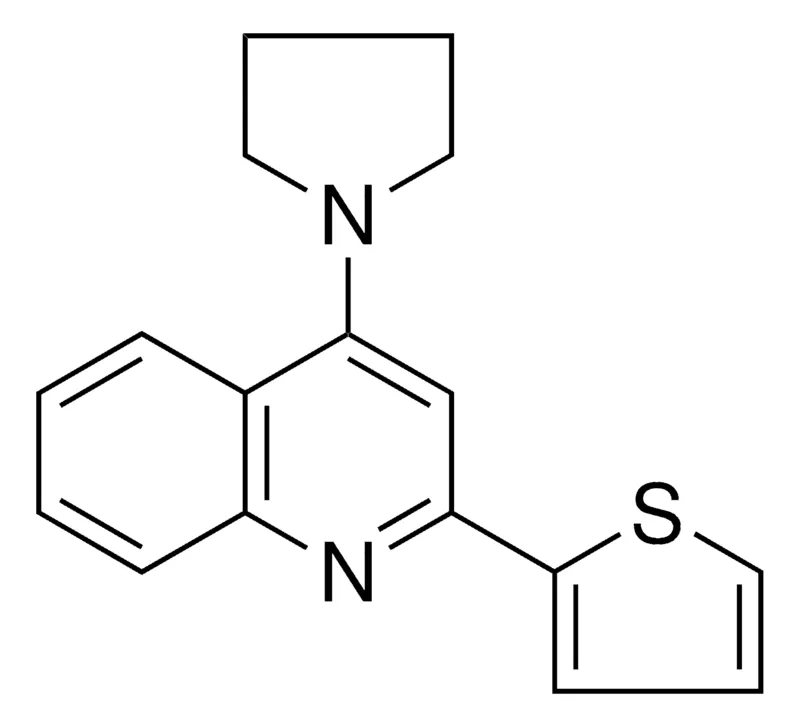 Sigma-Aldrich 4-PYRROLIDIN-1-YL-2-THIOPHEN-2-YL-QUINOLINE,AldrichCPR