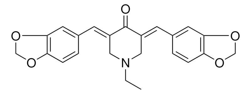 Sigma-Aldrich 3,5-BIS(1,3-BENZODIOXOL-5-YLMETHYLENE)-1-ETHYL-4-PIPERIDINONE,AldrichCPR