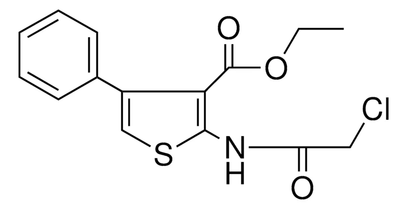 Sigma-Aldrich 2-(2-CHLORO-ACETYLAMINO)-4-PHENYL-THIOPHENE-3-CARBOXYLIC ACID ETHYL ESTER，AldrichCPR