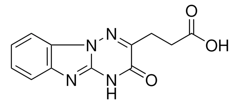 Sigma-Aldrich 3-(3-OXO-3,4-DIHYDRO-BENZO(4,5)IMIDAZO(1,2-B)(1,2,4)TRIAZIN-2-YL)-PROPIONIC ACID,AldrichCPR